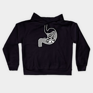 Food in My Stomach - Steak Kids Hoodie